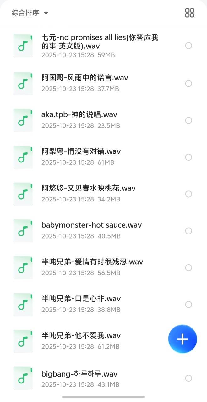 花了399买来的，2025年10月份全网热门流行歌曲无损合集